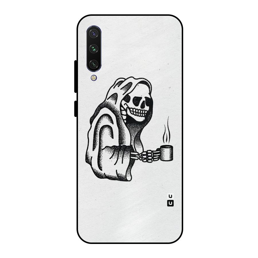 Dead But Coffee Metal Back Case for Mi A3