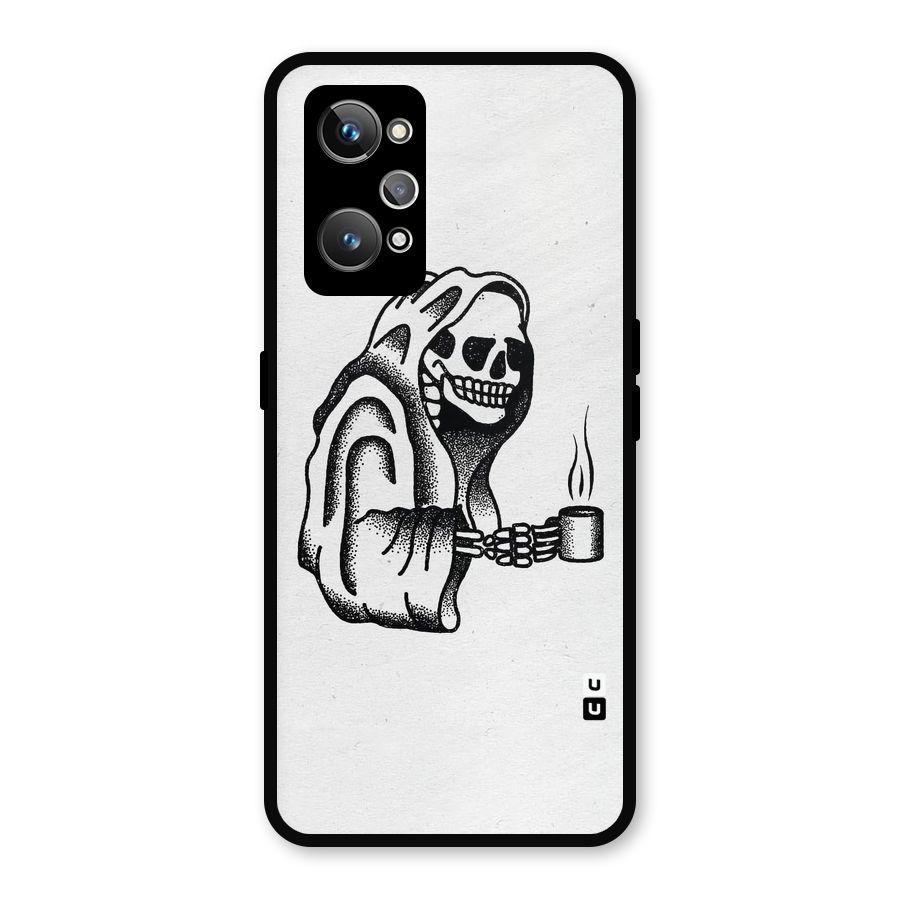 Dead But Coffee Metal Back Case for Realme GT Neo 3T