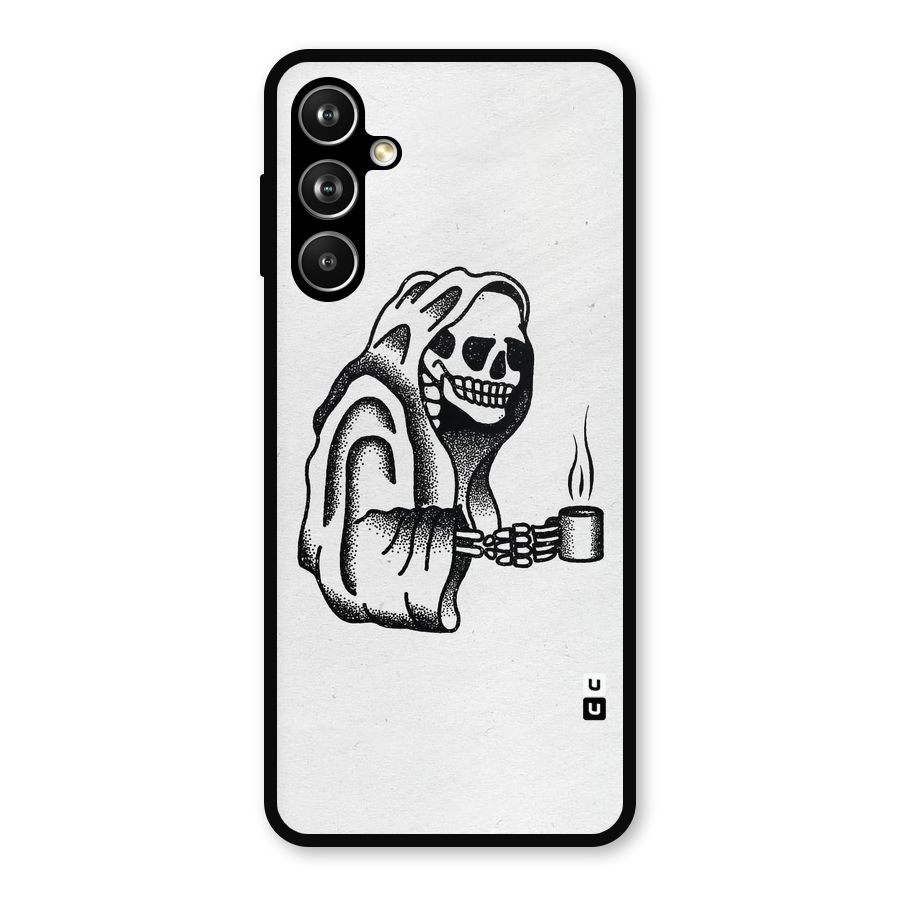 Dead But Coffee Metal Back Case for Samsung Galaxy M54