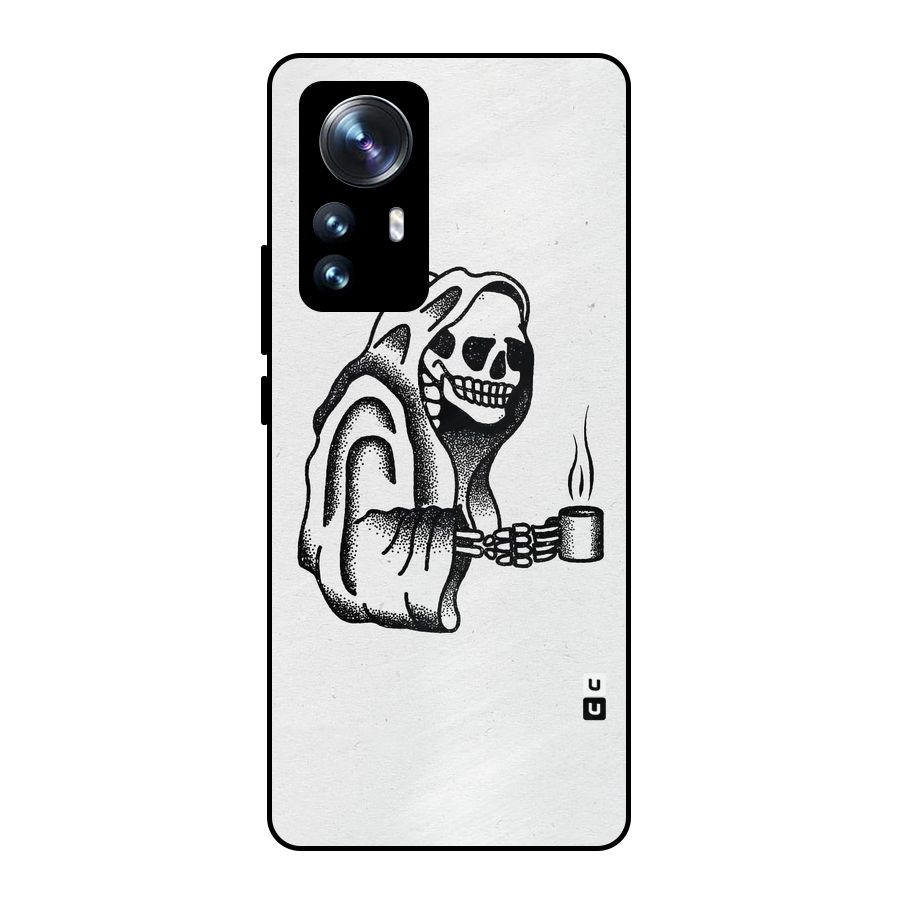 Dead But Coffee Metal Back Case for Xiaomi 12 Pro