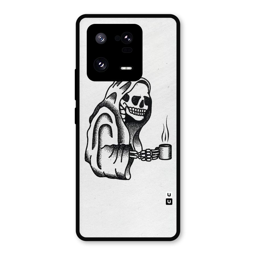 Dead But Coffee Metal Back Case for Xiaomi 13 Pro