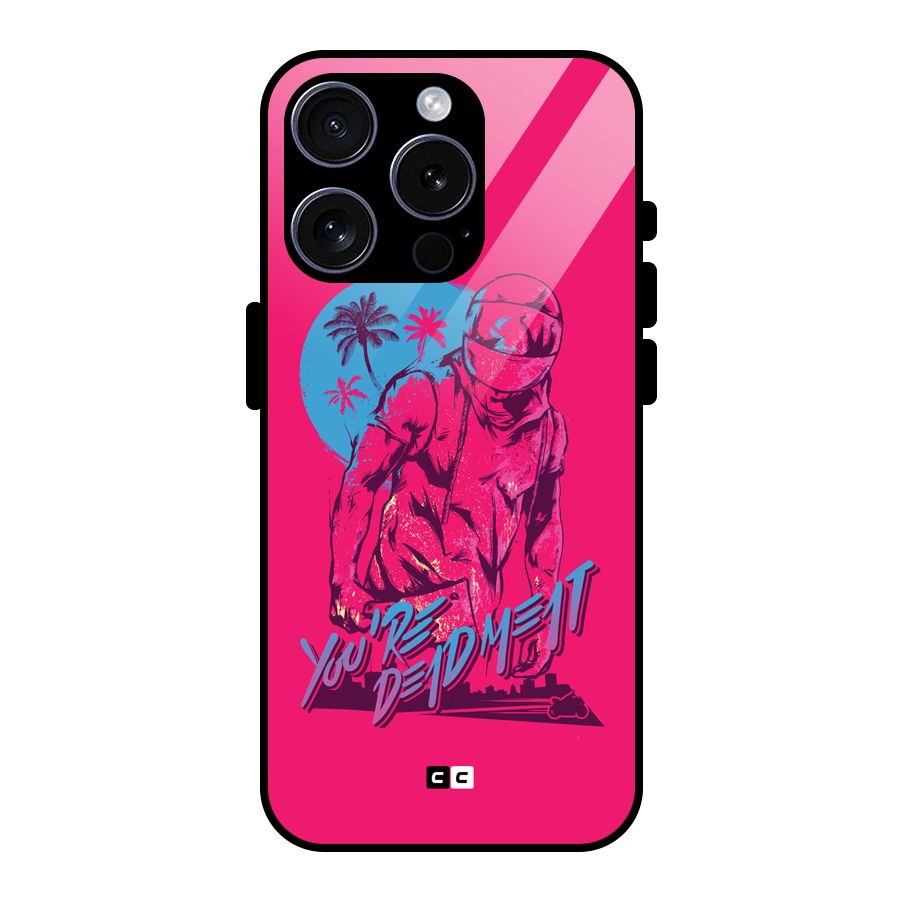 Dead Meat Glass Back Case for iPhone 15 Pro