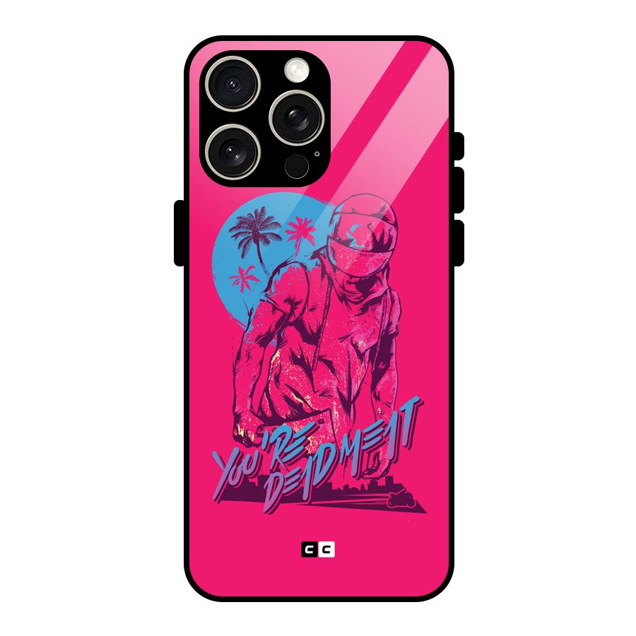 Dead Meat Glass Back Case for iPhone 15 Pro Max