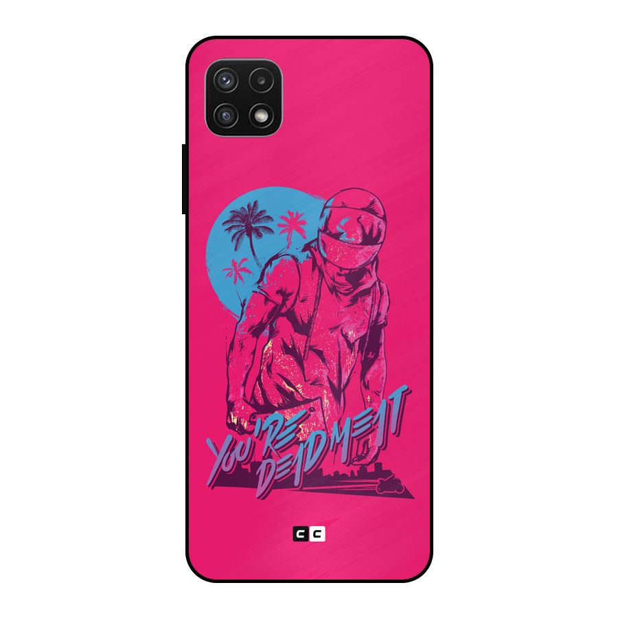 Dead Meat Metal Back Case for Galaxy A22 5G