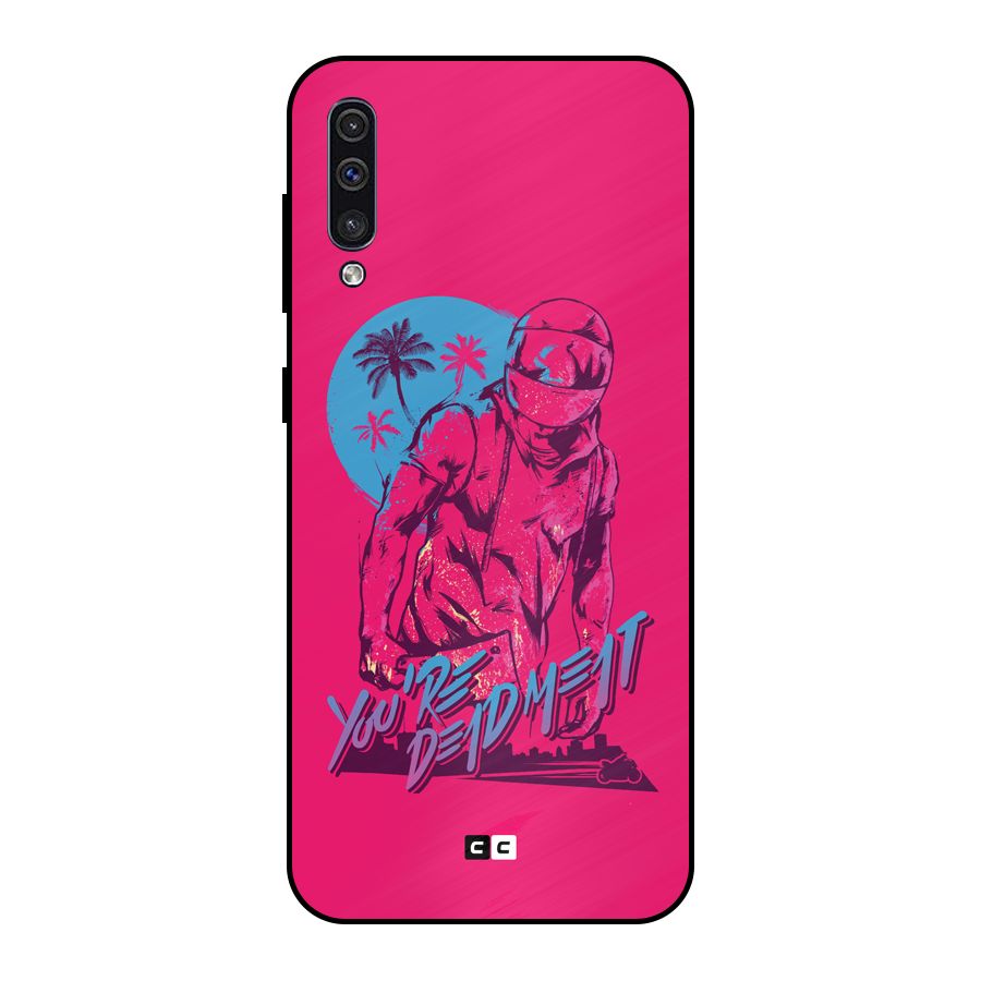 Dead Meat Metal Back Case for Galaxy A50