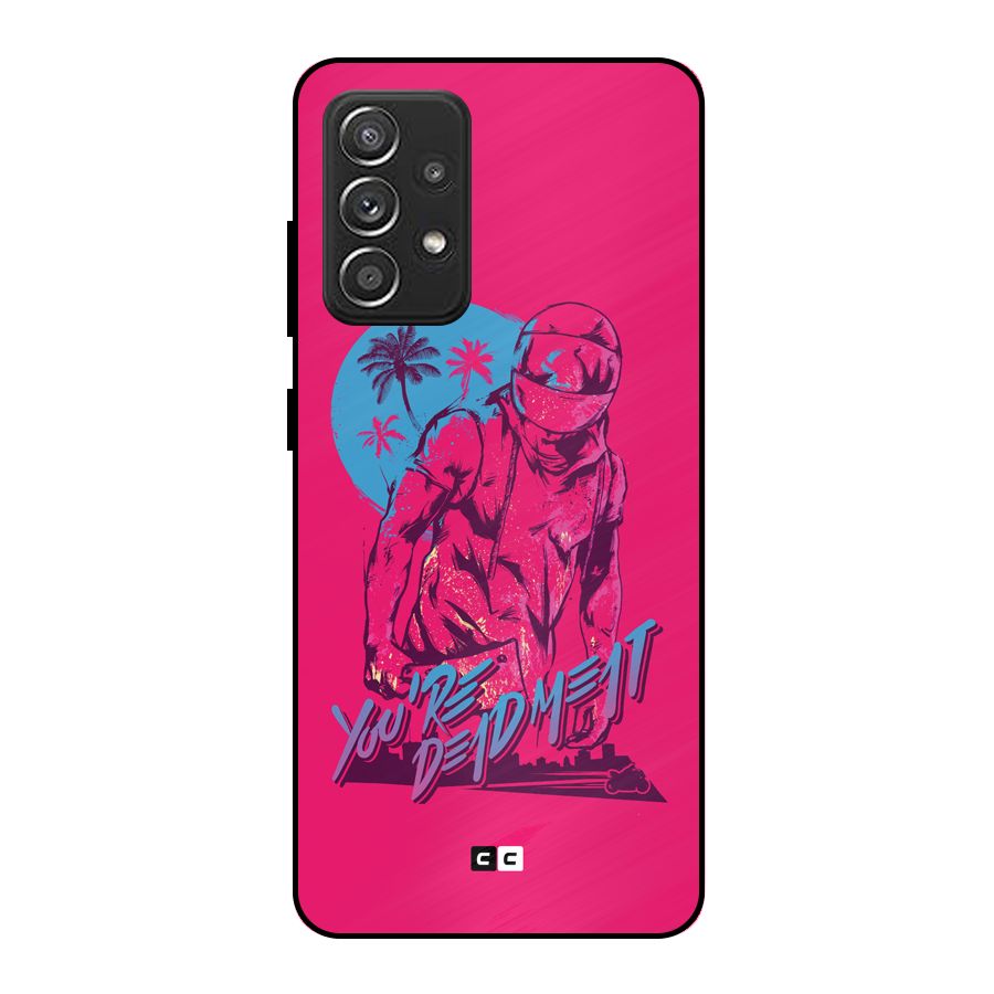 Dead Meat Metal Back Case for Galaxy A52s 5G
