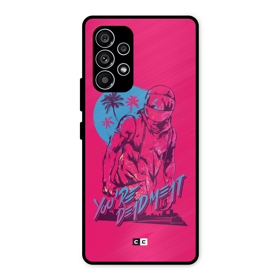 Dead Meat Metal Back Case for Galaxy A53 5G