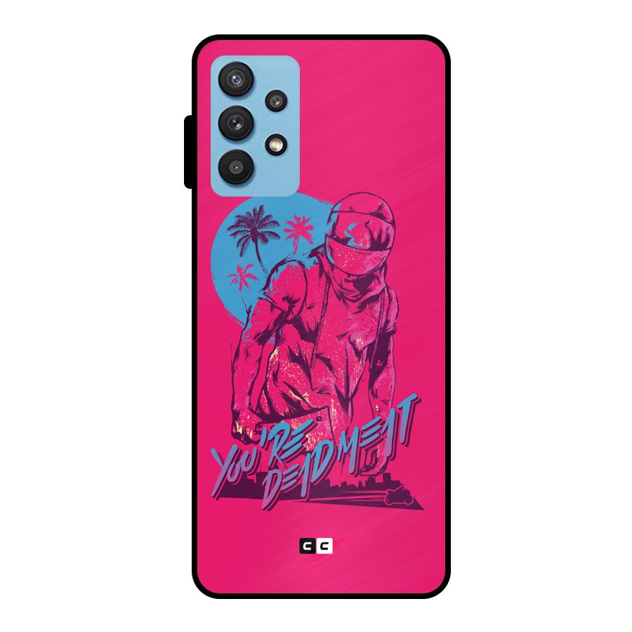 Dead Meat Metal Back Case for Galaxy M32 5G