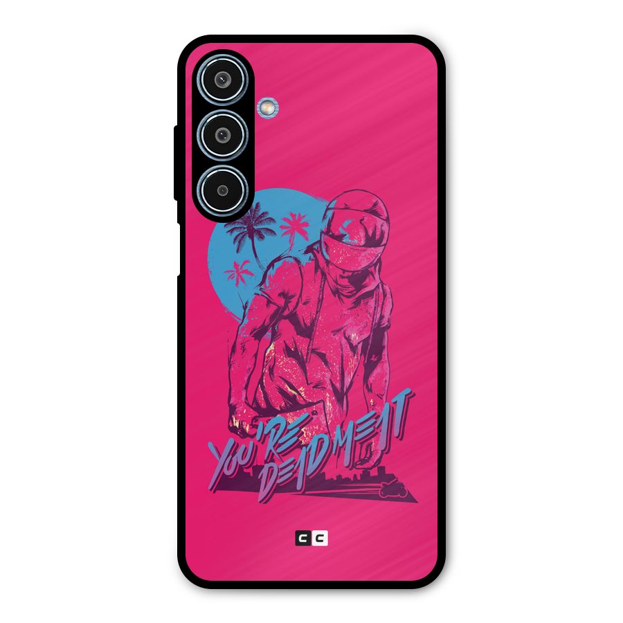 Dead Meat Metal Back Case for Galaxy M35
