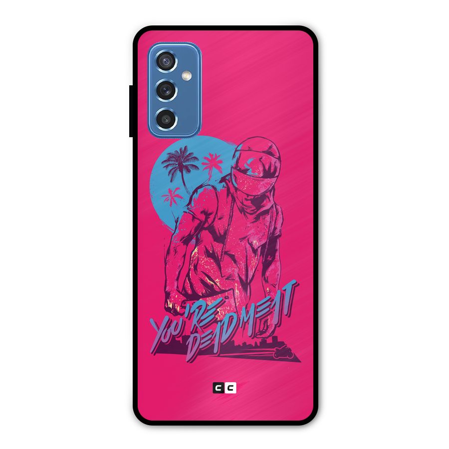 Dead Meat Metal Back Case for Galaxy M52 5G