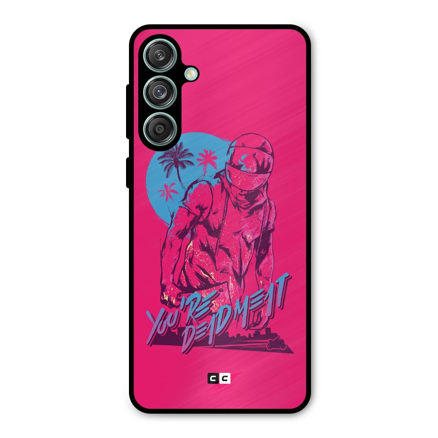 Dead Meat Metal Back Case for Galaxy M55 5G