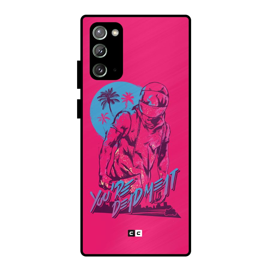 Dead Meat Metal Back Case for Galaxy Note 20