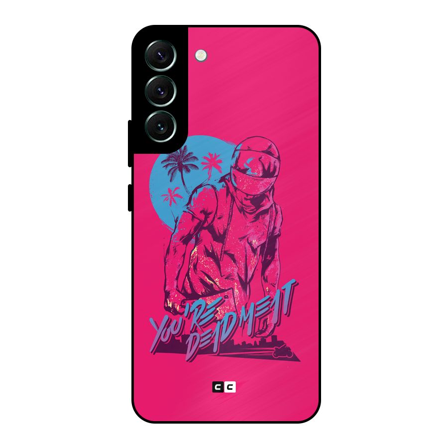 Dead Meat Metal Back Case for Galaxy S22 Plus 5G
