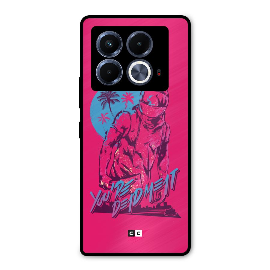 Dead Meat Metal Back Case for Infinix Note 40 5G