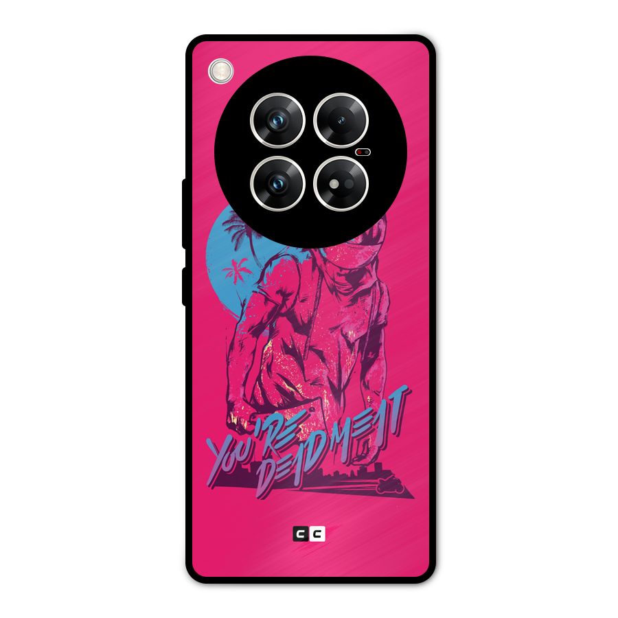 Dead Meat Metal Back Case for Infinix Zero 40 5G