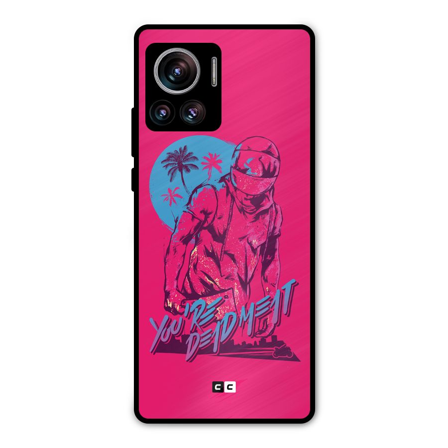 Dead Meat Metal Back Case for Motorola Edge 30 Ultra