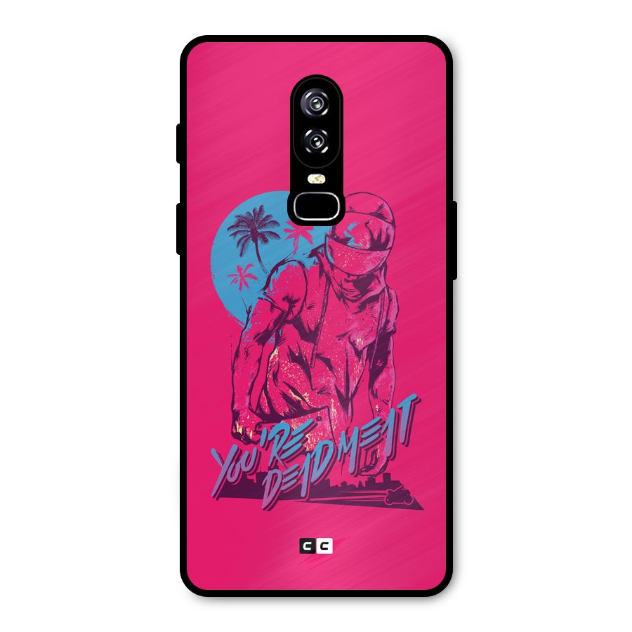 Dead Meat Metal Back Case for OnePlus 6