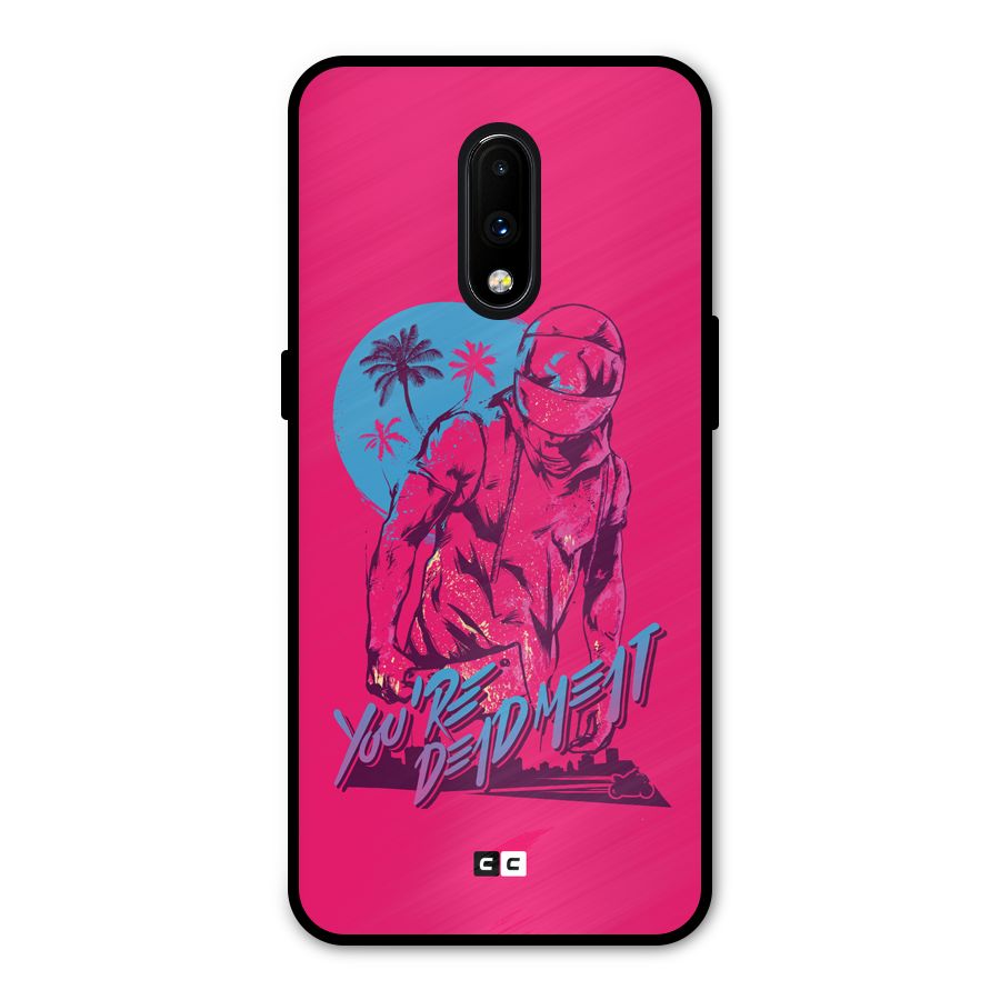 Dead Meat Metal Back Case for OnePlus 7
