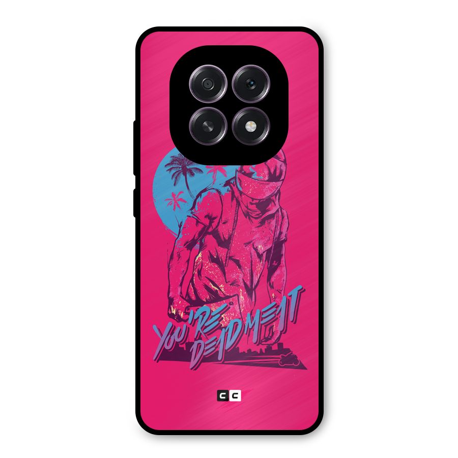 Dead Meat Metal Back Case for Oppo F29