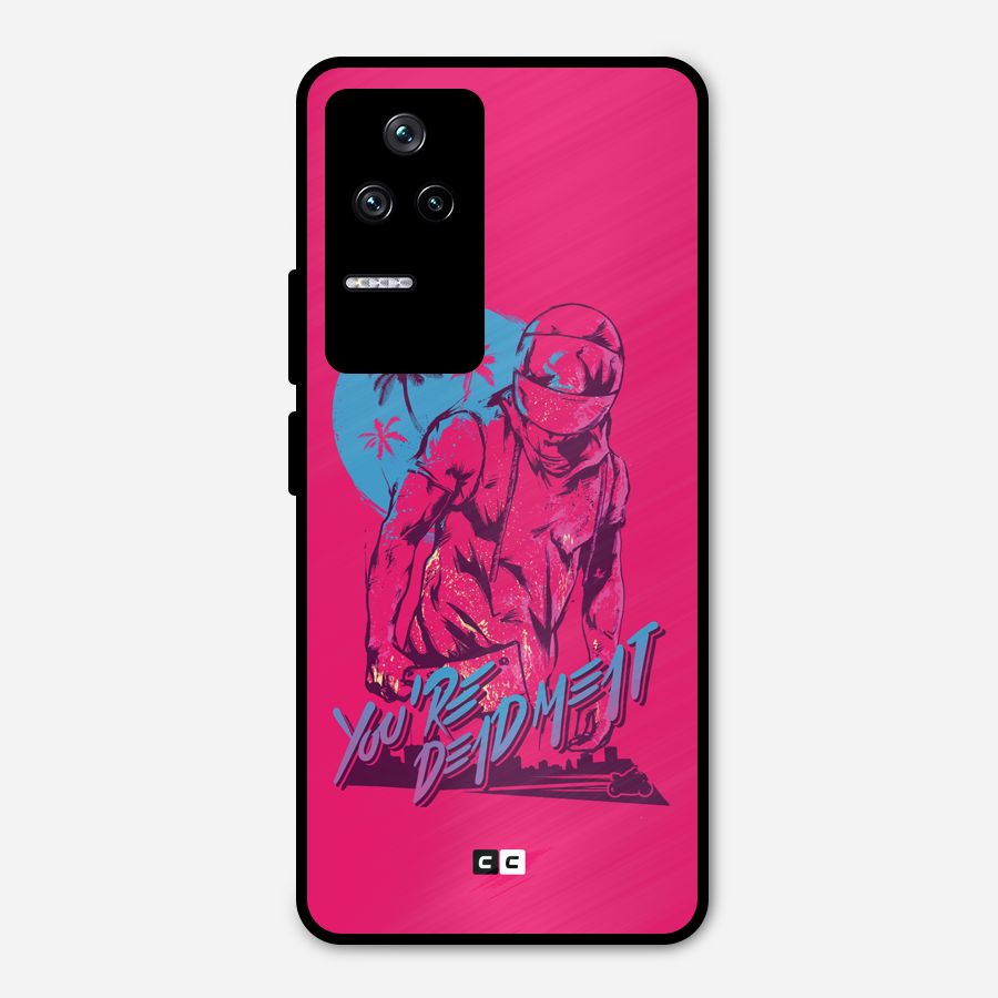 Dead Meat Metal Back Case for Poco F4 5G