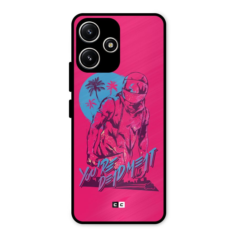 Dead Meat Metal Back Case for Poco M6 Pro