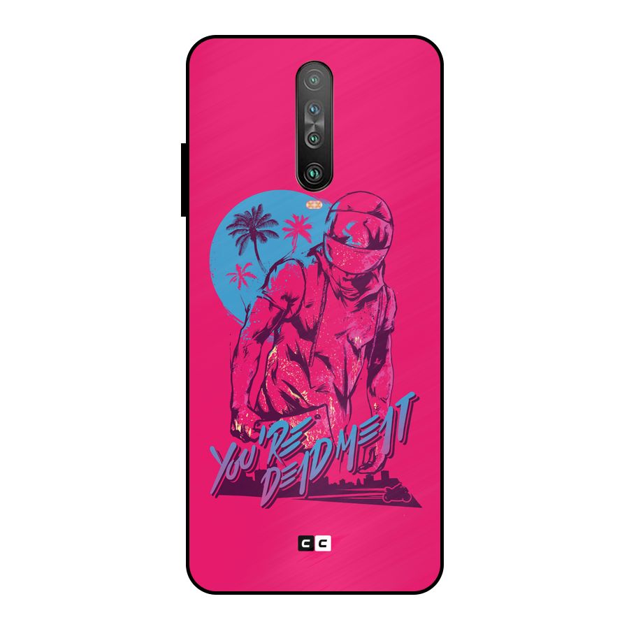 Dead Meat Metal Back Case for Poco X2