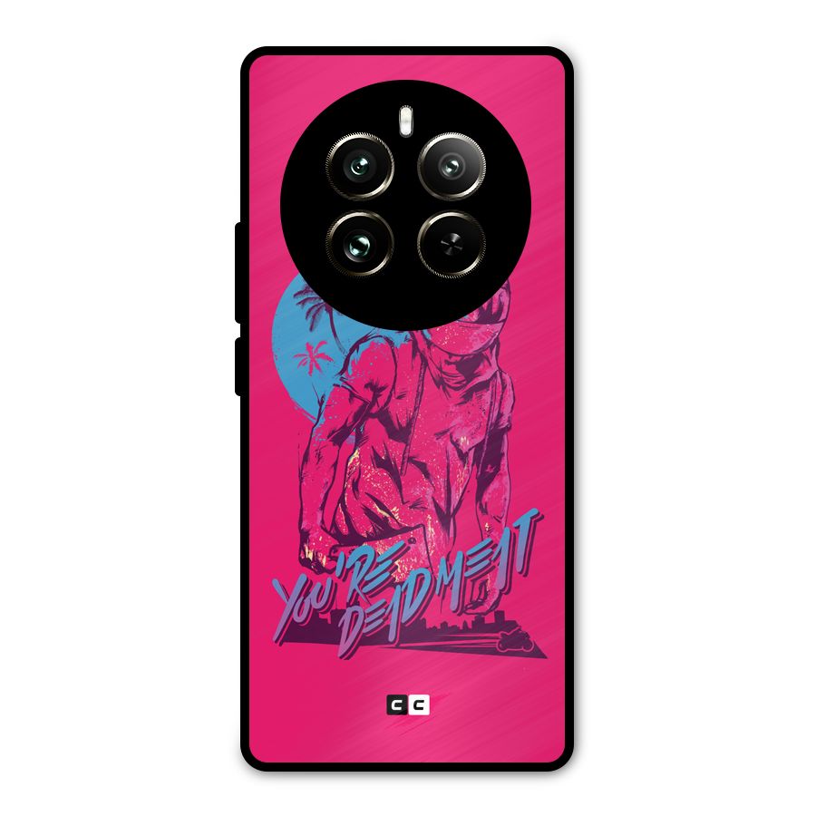 Dead Meat Metal Back Case for Realme 12 Pro