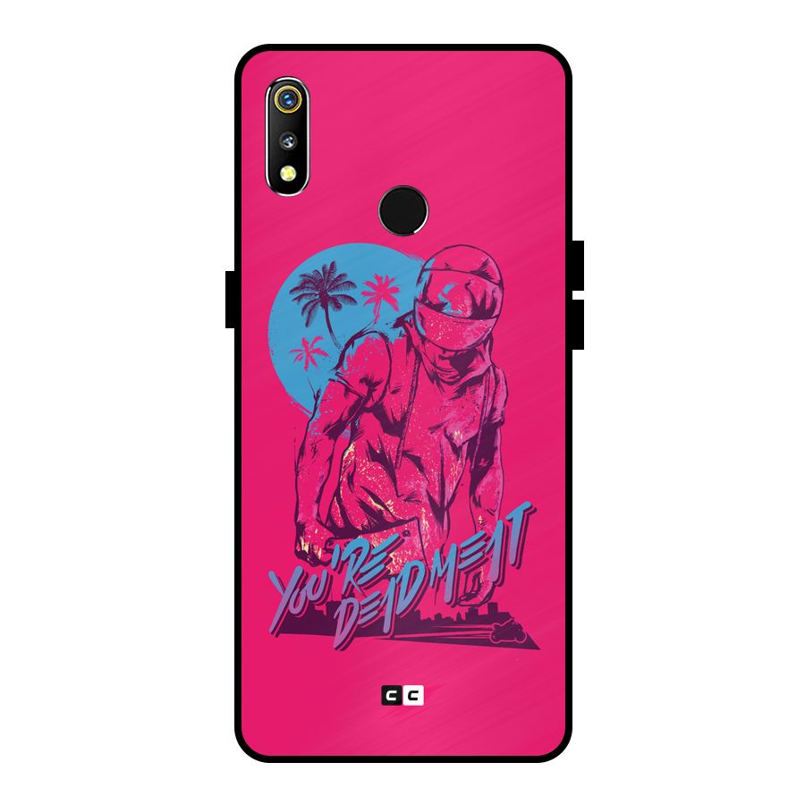 Dead Meat Metal Back Case for Realme 3i