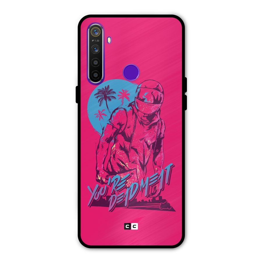Dead Meat Metal Back Case for Realme 5