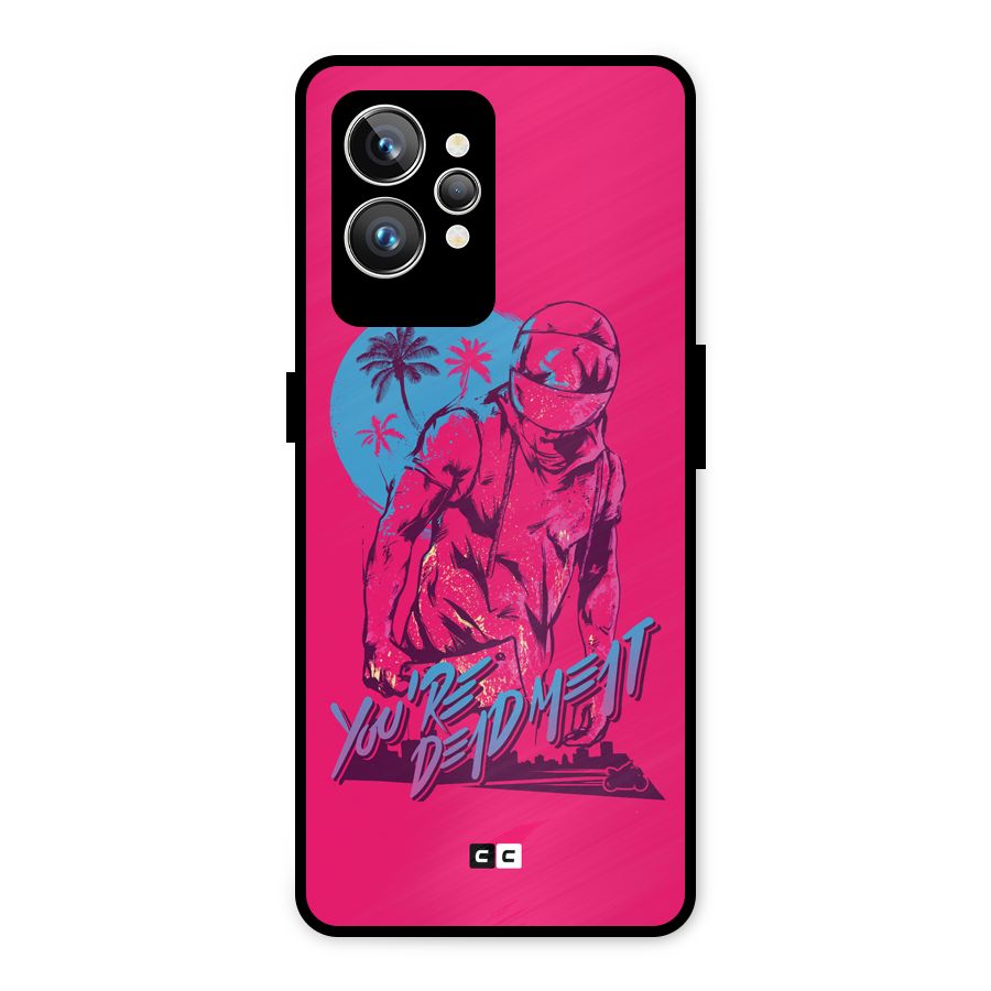 Dead Meat Metal Back Case for Realme GT2 Pro