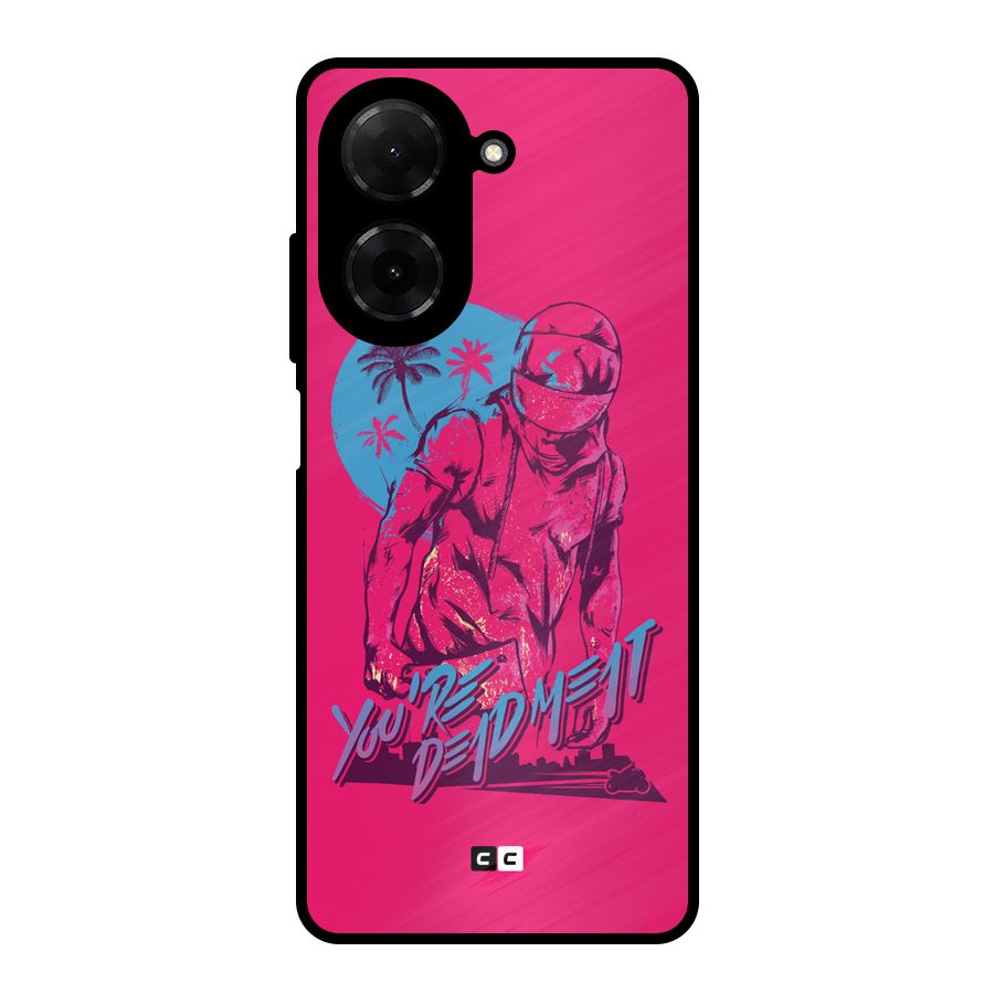Dead Meat Metal Back Case for Redmi A5 4G