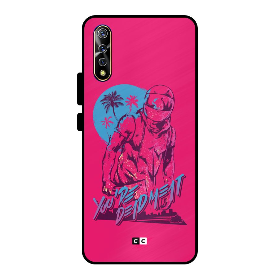 Dead Meat Metal Back Case for Vivo S1