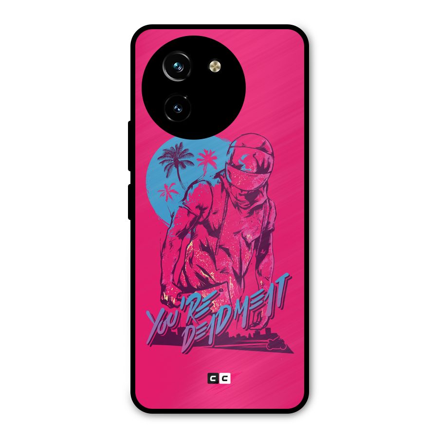 Dead Meat Metal Back Case for Vivo T3x