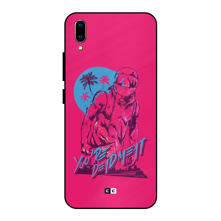 Dead Meat Metal Back Case for Vivo V11 Pro