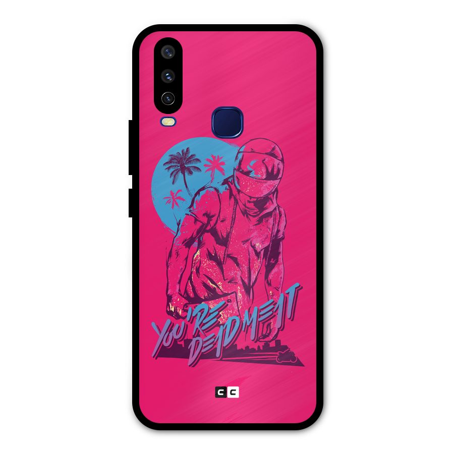 Dead Meat Metal Back Case for Vivo V17
