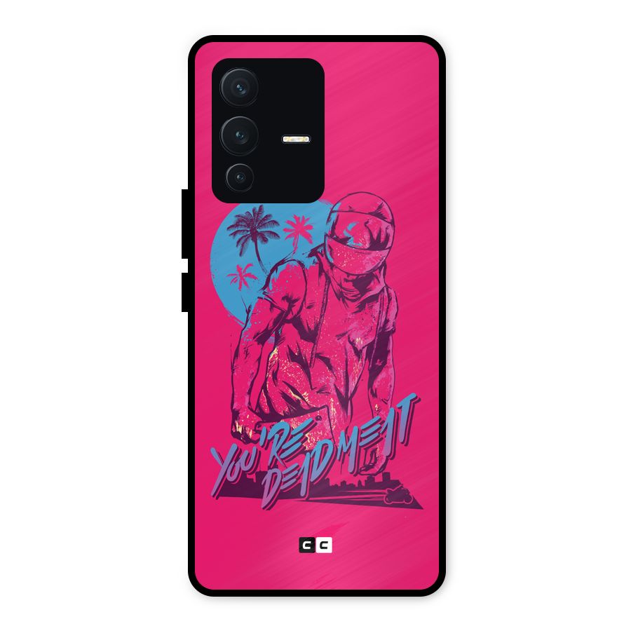 Dead Meat Metal Back Case for Vivo V23 5G