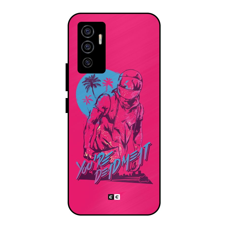 Dead Meat Metal Back Case for Vivo V23e