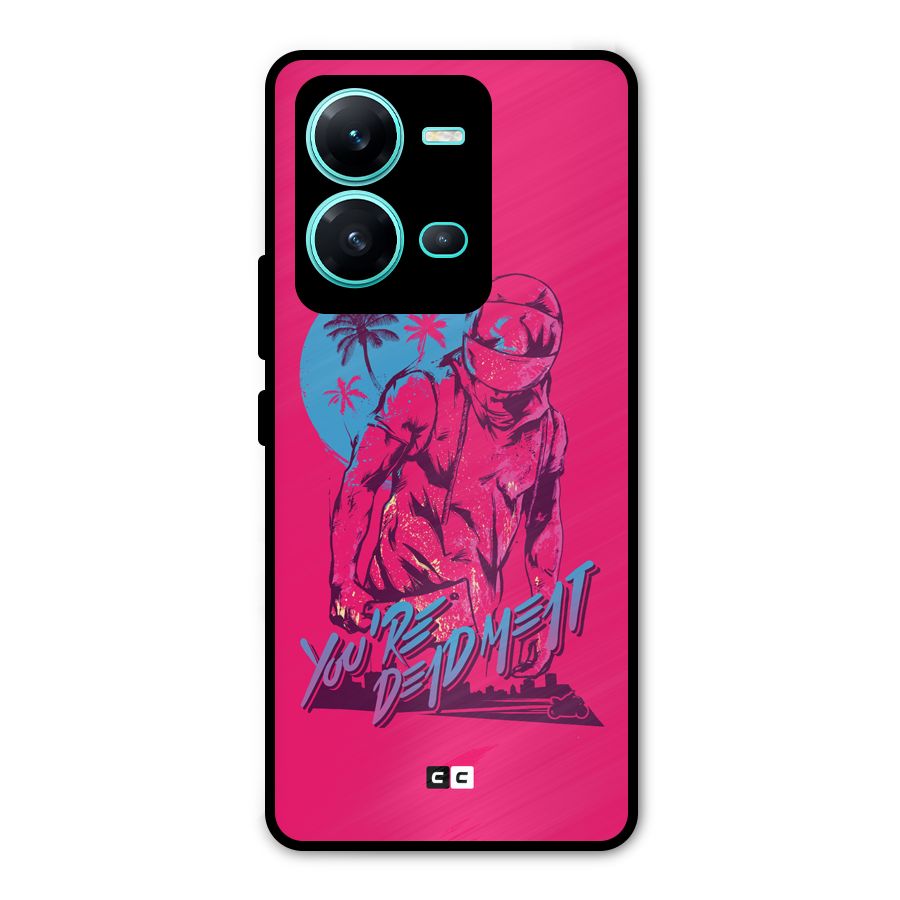 Dead Meat Metal Back Case for Vivo V25