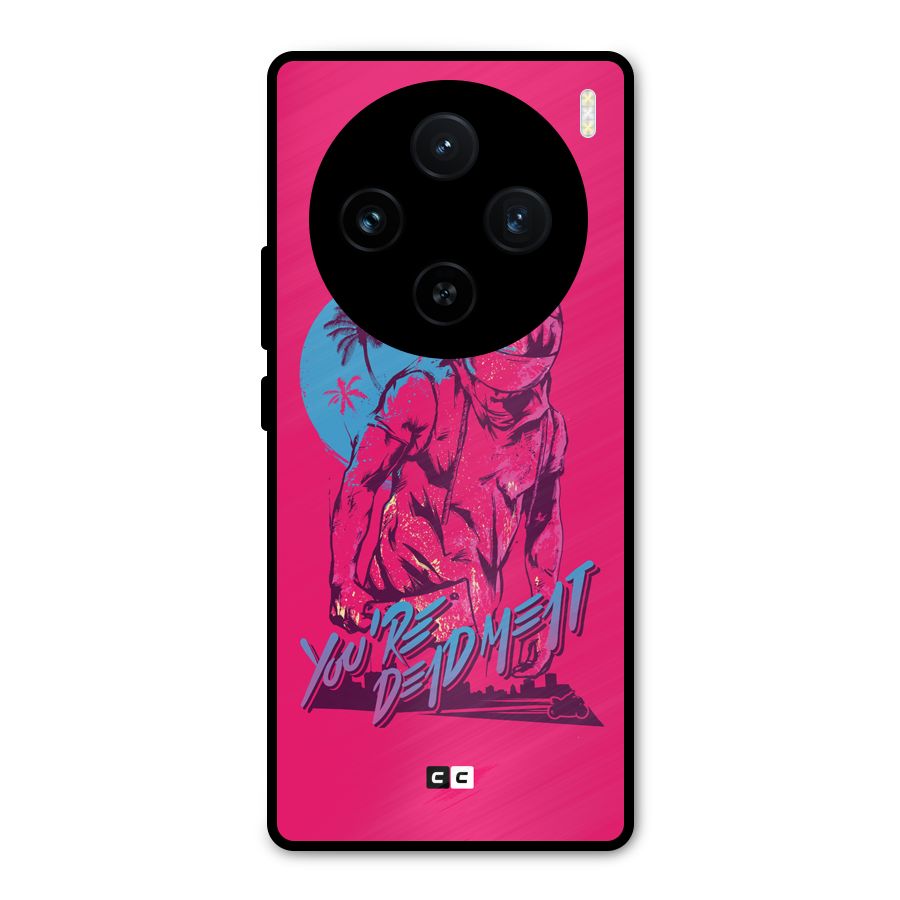 Dead Meat Metal Back Case for Vivo X100