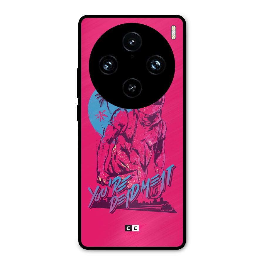 Dead Meat Metal Back Case for Vivo X100 Pro