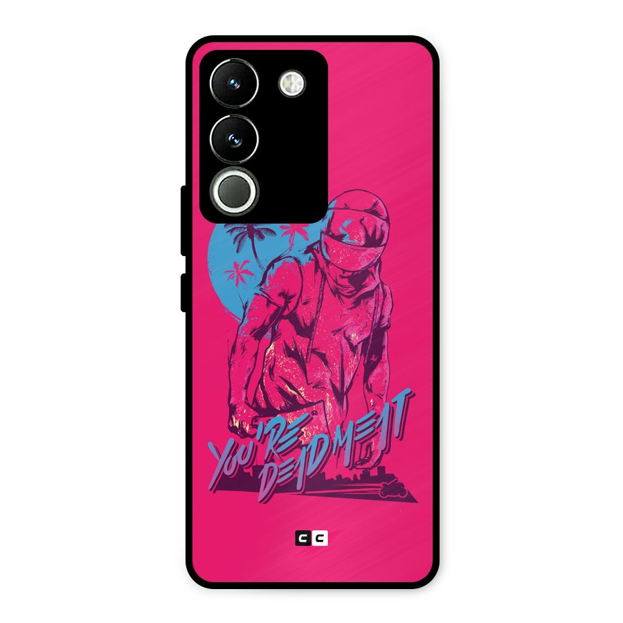 Dead Meat Metal Back Case for Vivo Y200