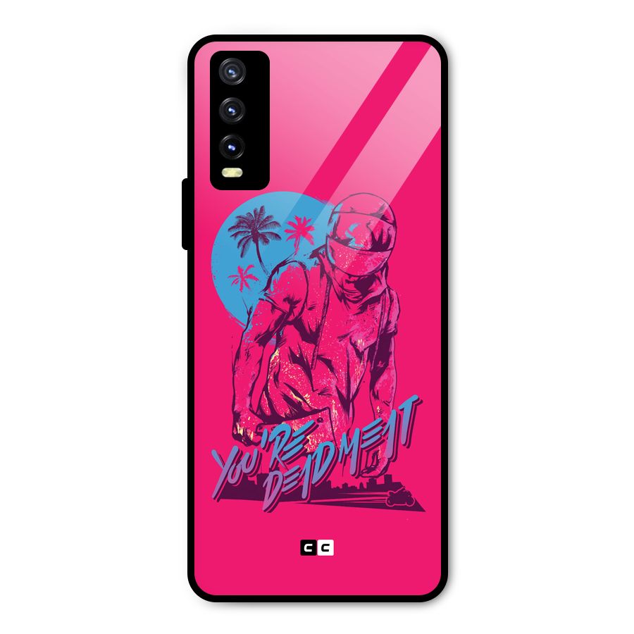 Dead Meat Metal Back Case for Vivo Y20g