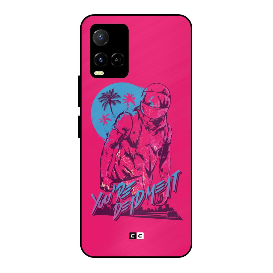 Dead Meat Metal Back Case for Vivo Y21