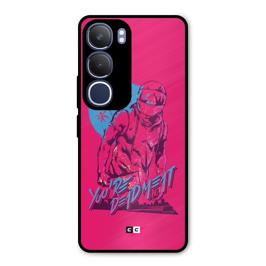 Dead Meat Metal Back Case for Vivo Y29