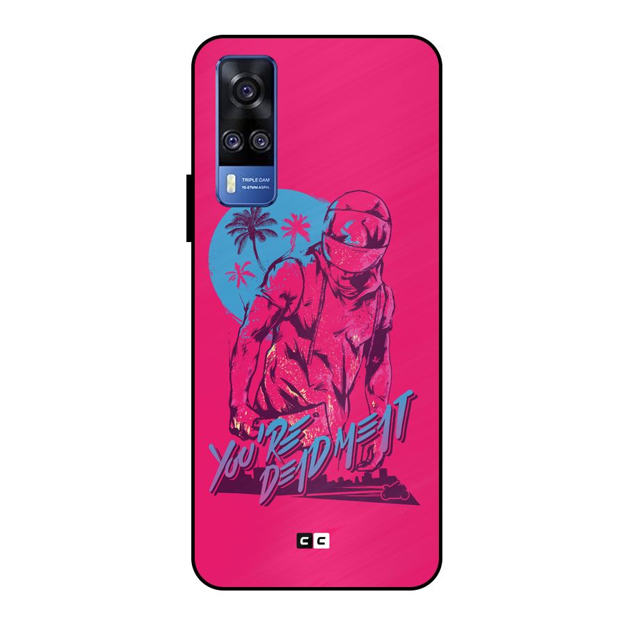 Dead Meat Metal Back Case for Vivo Y51