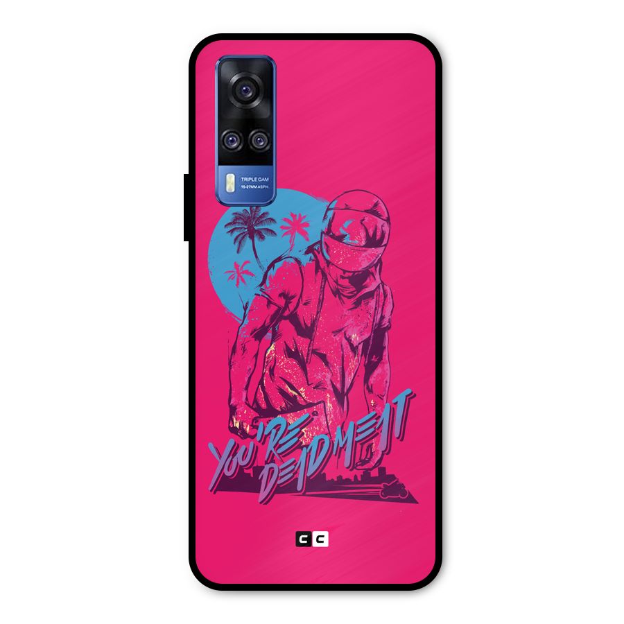 Dead Meat Metal Back Case for Vivo Y51A