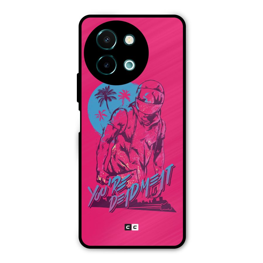Dead Meat Metal Back Case for Vivo Y58