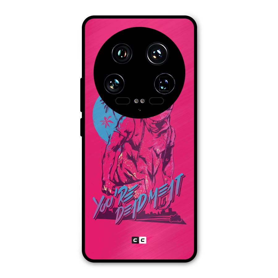 Dead Meat Metal Back Case for Xiaomi 14 Ultra