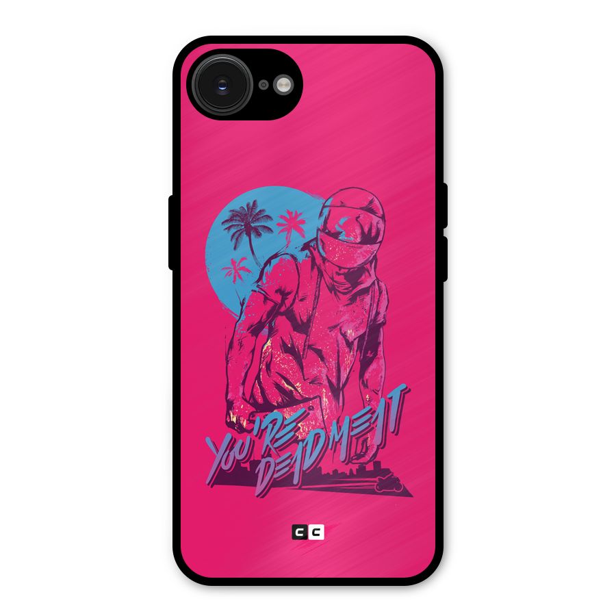 Dead Meat Metal Back Case for iPhone 16e