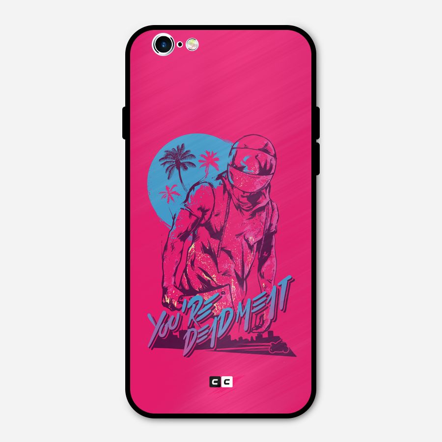 Dead Meat Metal Back Case for iPhone 6 6s